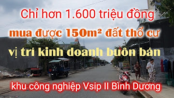 Đất khu công nghiệp Vsip II Bình Dương vị trí kinh doanh buôn bán tốt , giá rẻ quá