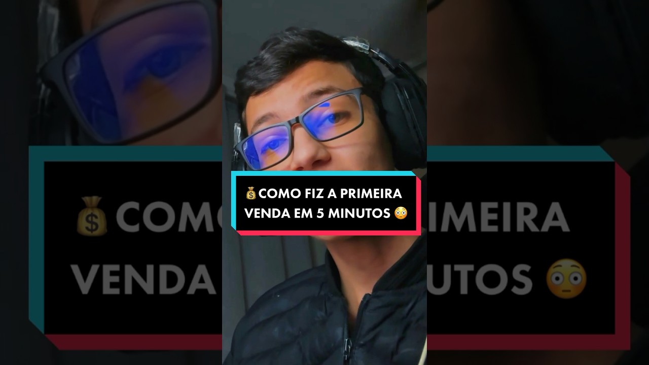 😳COMO FAZER A PRIMEIRA VENDA EM 5 MINUTOS ( AFILIADO HOTMART / KIWIFY ) #afiliado #vendas #shorts
