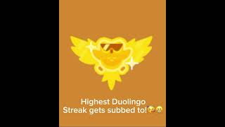 My highest Duolingo streak is 147!! Can u beat me?🤔😁😁#viral #fyp #trending #funny #duolingo 