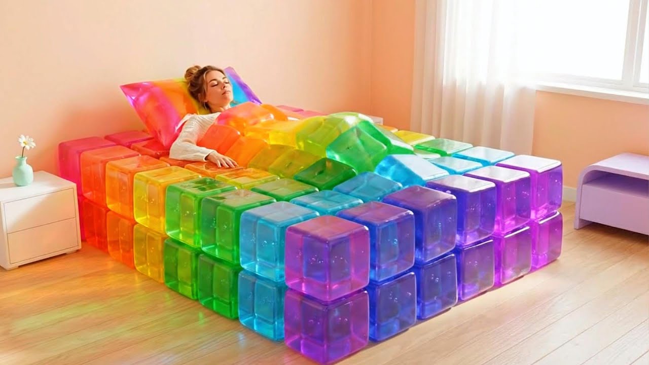 Which Bed Would You Sleep In? 🌈😴 Ultimate AI ASMR Bed Sounds For Deep Sleep