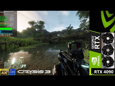 Crysis 3 Remastered Very High Ray Tracing 4K | RTX 4090 | i9 13900K 5.8GHz