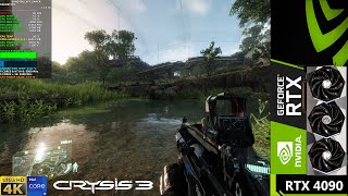 Crysis 3 Remastered Very High Ray Tracing 4K | RTX 4090 | i9 13900K 5.8GHz
