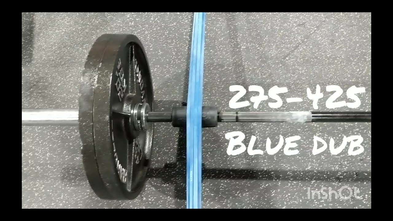 Banded Dl Squat 260x5*5 then AMRAP / Beltless banded DL - YouTube