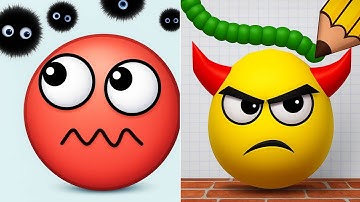 Hide Ball Vs Draw to Smash - Satisfying ASMR Tik Tok Gameplay (Android iOS)