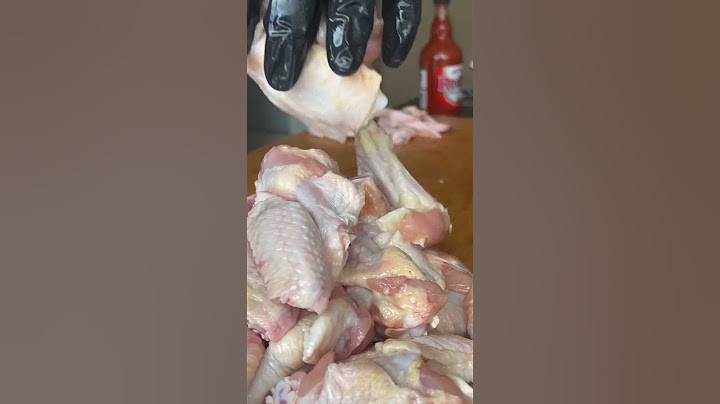 Grilled chicken wings!