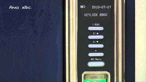 Keylock 8800_08b-Useful Features - Setup of Visitor mode