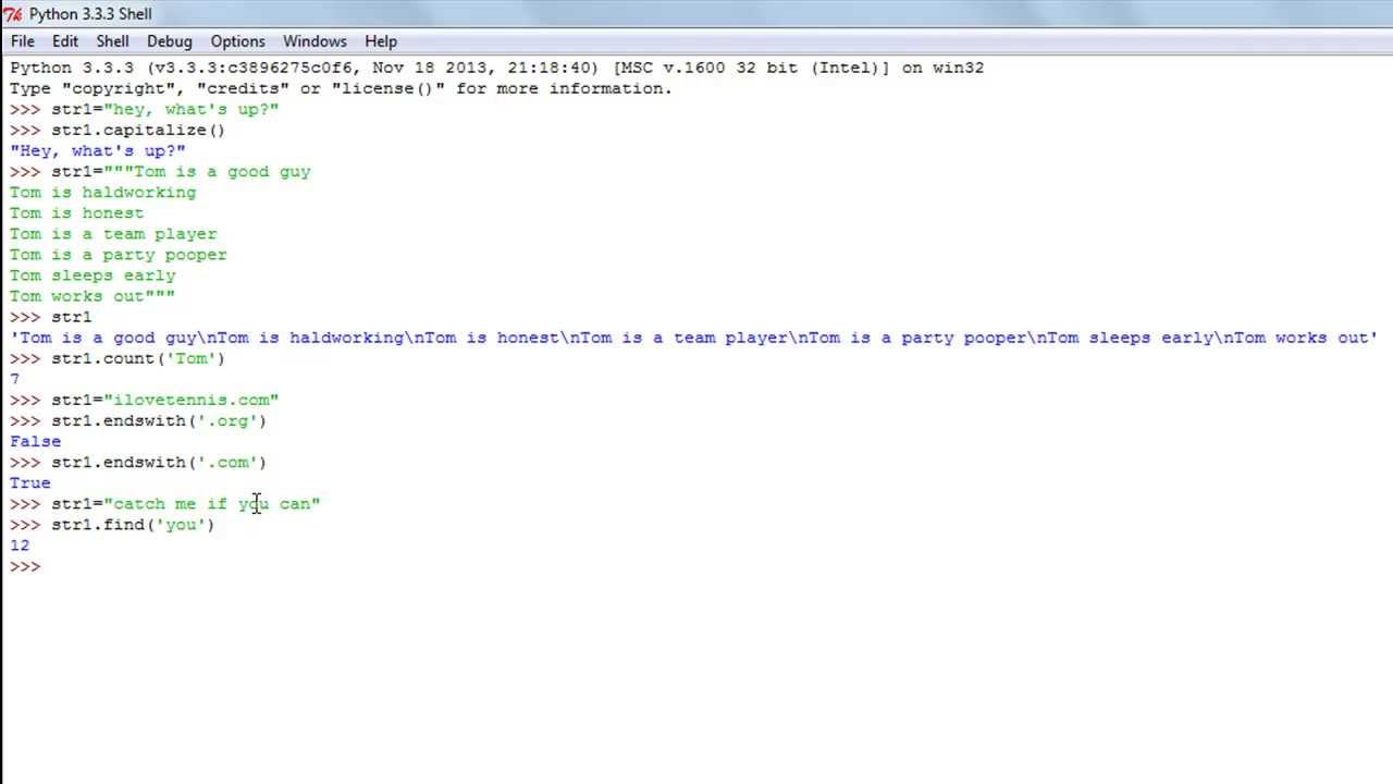 Python Programming Tutorial 26 String Functions Part 1 YouTube Python Programming Tutorial 26 String Functions Part 1 YouTube