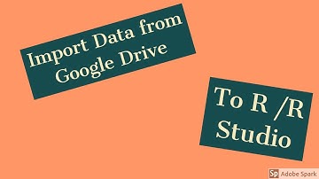 Import a txt/CSV file from Google drive to R