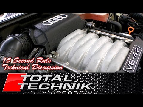 Audi S4 15 Second Rule TECHNICAL DISCUSSION -  B6 B7 - 2003-2008