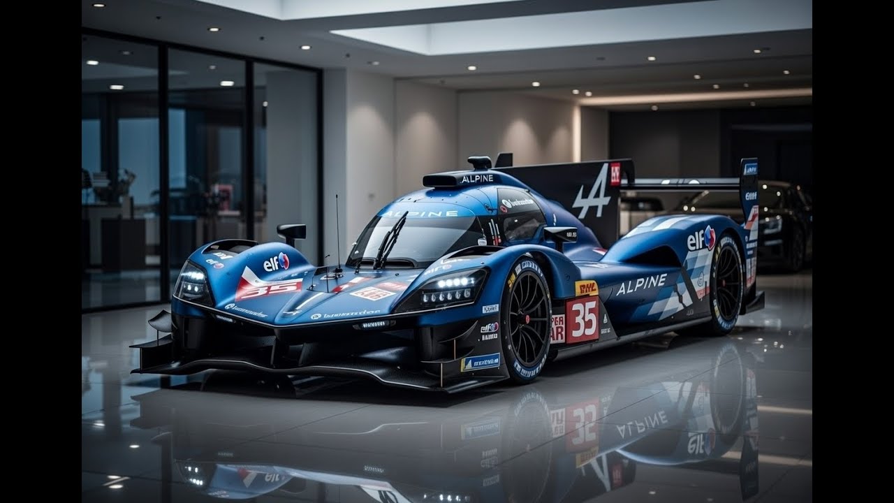 Alpine A424 — Hybrid V6 Tech for 24 Hours of Fury