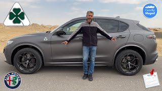 هل دي افضل اس يو في رياضية| Alfaromeo Stelvio Quadrifoglio الفاروميو ستلفيو كوادريفوليو