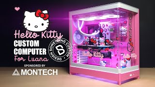 Hello Kitty PC for Luana @Montech_HQ