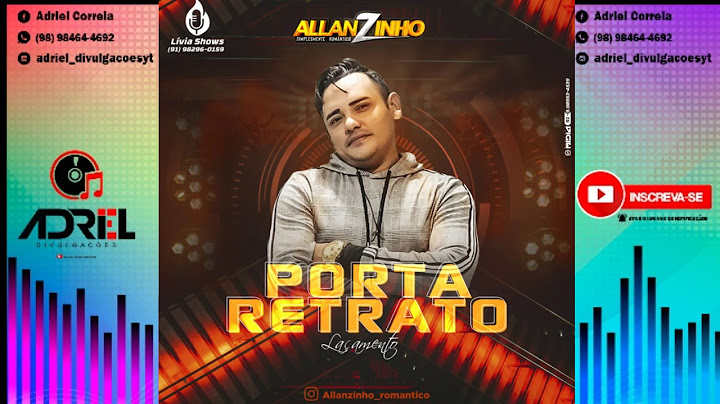 ALLANZINHO - PORTA RETRATO