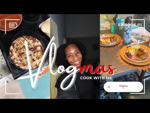 Vlogmas Day 1 First Time Cooking A Full Thanksgiving Dinner By Myself