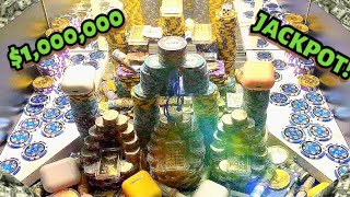HIGH RISK COIN PUSHER $30,000 BUY IN WON OVER $1,100,000.00!!! ( WORLD RECORD JACKPOT )