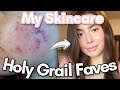 My HOLY GRAIL skincare products for CLEAR and GLOWY skin!! Best Skincare Products for Summer!! :)