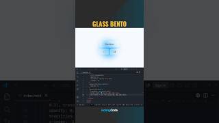 Interactive Glassmorphism Bento Grid ☁️ Clean UI CSS