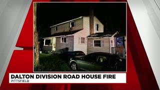 One person displaced after Pittsfield house fire