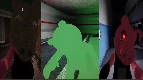 Piggy: Scary Series. All jumpscares!(Game made by Leo09234832)