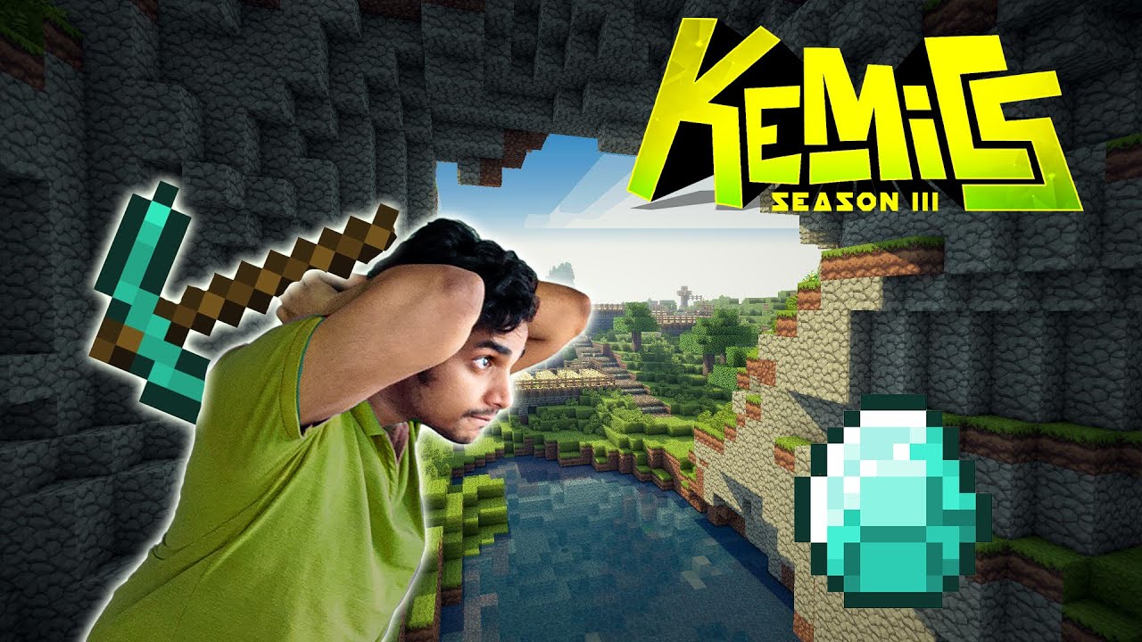 1 Like == 1 Diamond!!! - Kemics Livestream | Minecraft | Malayalam Live Stream | RuneJerry