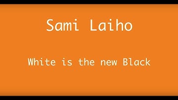 AppManagEvent 2018 session: White is the new Black by Sami Laiho
