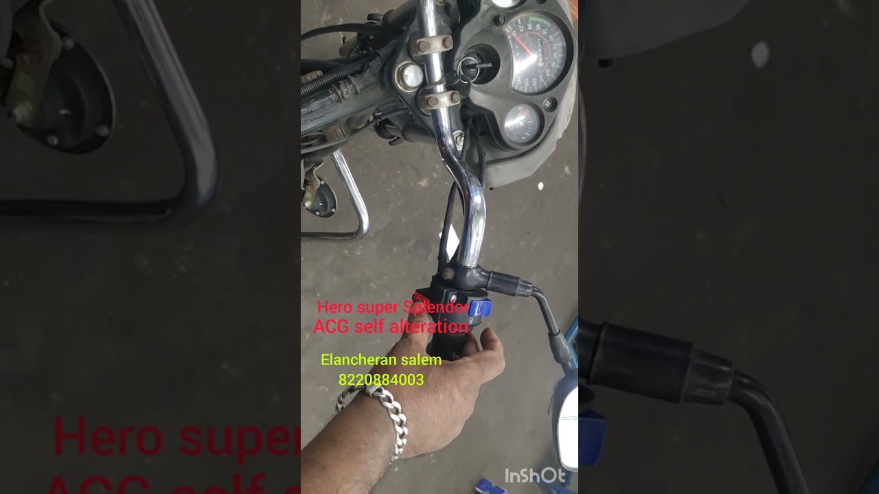 ACG self starter kit super Splendor (without self motor)