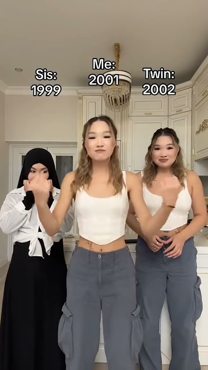 أحدث تيك توك التوأم الكوري مع صديقتهم المسلمة ترند جديد