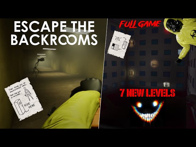 Escape the Backrooms UPDATED, Full Game Walkthrough