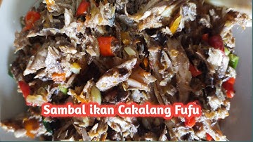 Sambal ikan Cakalang Fufu