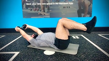 Dumbbell Loaded Deadbug