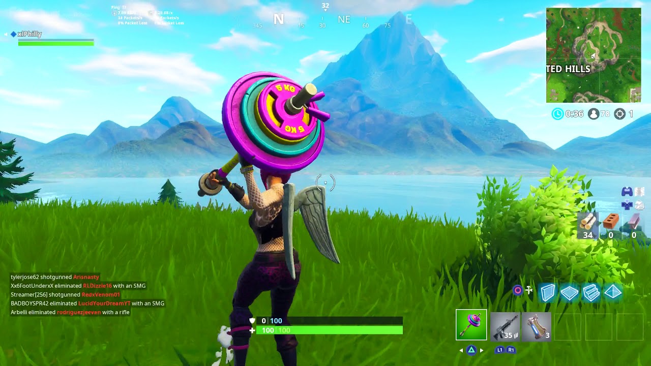 *NEW* AXERCISE FORTNITE PICKAXE SOUND EFFECTS AND GAMEPLAY!