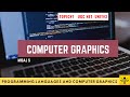 Computer Graphics |  മലയാളത്തിൽ പഠിക്കാം | UGC NET CS | Unit 3 Topic 7 | Computer Graphics