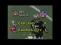 1980-09-07 Oakland Raiders vs Kansas City Chiefs