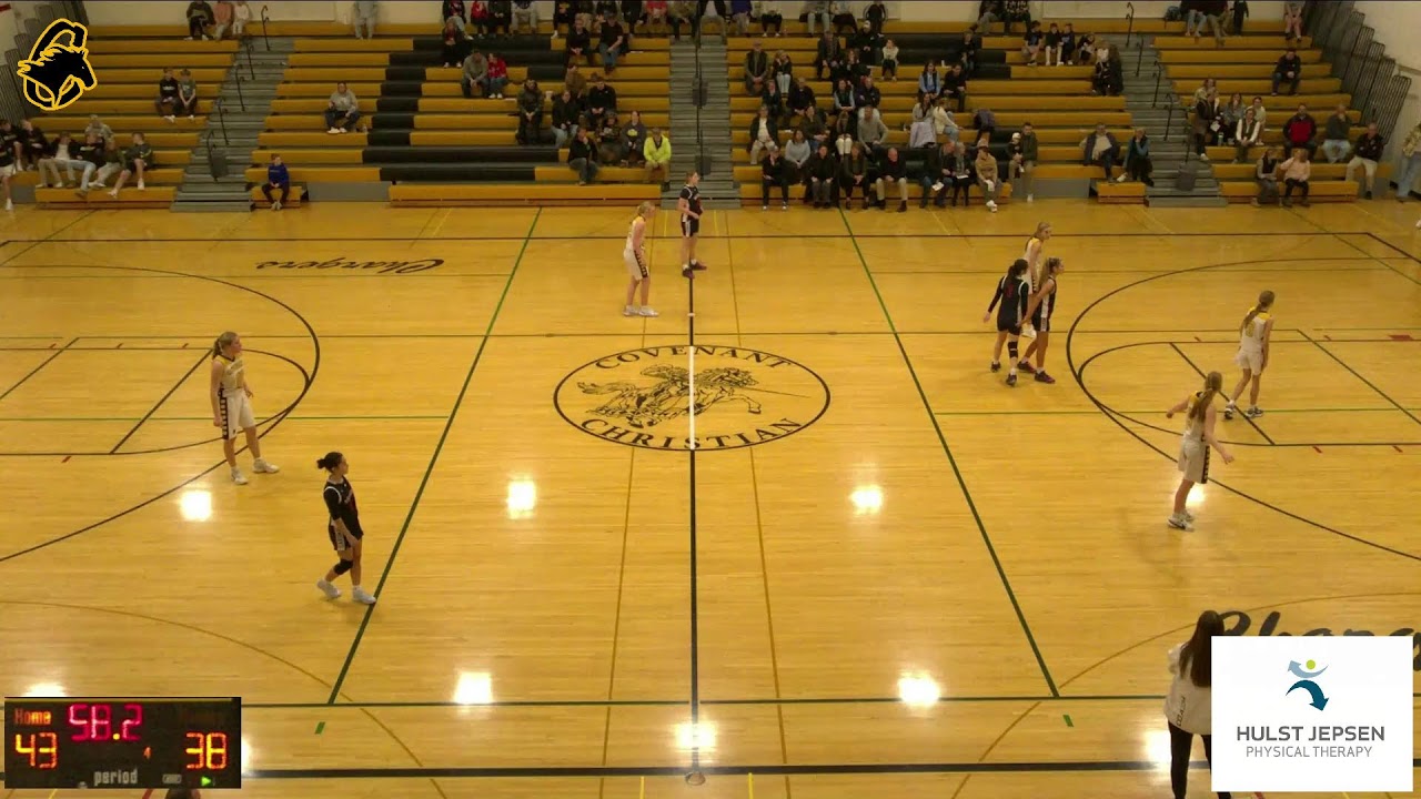 JV Girls Basketball: Big Rapids at Covenant Chr