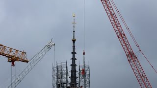 Paris : la flèche de Notre-Dame dévoilée