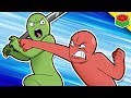 A FACE FULL OF FISTS! | Stick Fight - The Dream Team