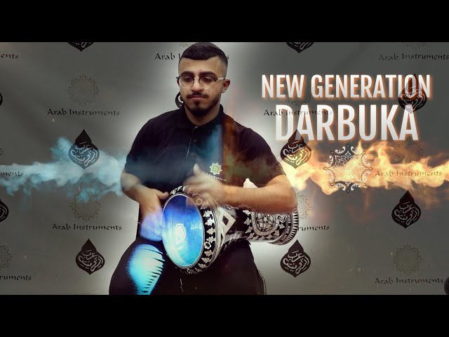 DARBUKA BLACK KINGDOM - NEW GENERATION 8.6 class=