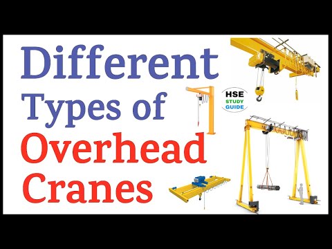 Types of Overhead Crane || Different Types of Overhead Crane Used in Industry || HSE STUDY