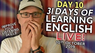 31 Days of Learning English - 10th October - improve your English - THINK / VIEW  - day 10