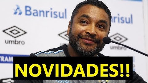 "EU ACHO QUE O ROGER VAI CEDER!": NOVAS INFORMAÇÕES SOBRE ROGER E GRÊMIO
