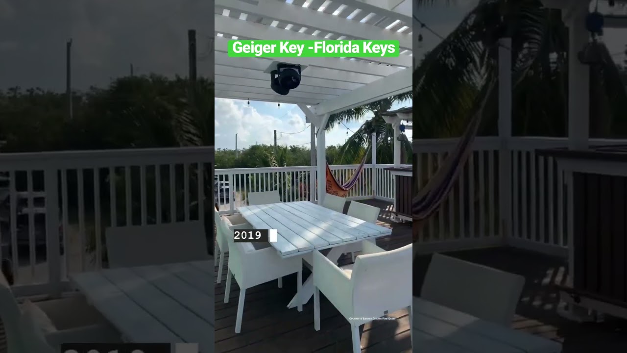 Geiger Key - Florida Keys canal home