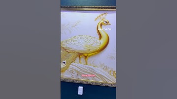 Vẻ Đẹp Trường Tồn Của Tranh Dán Tường Chim Công Trong Trang Trí Phòng VIP