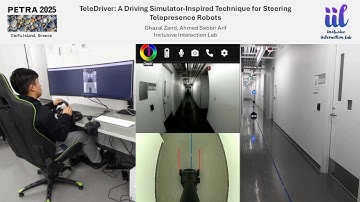 TeleDriver: A Driving Simulator-Inspired Technique for Steering Telepresence Robots