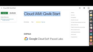 Cloud IAM Qwik Start | #30daysofgooglecloud | Shortcut Method Trick | Track 1 Skill Badge 1 |