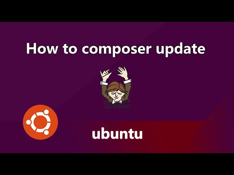 Composer update in ubuntu