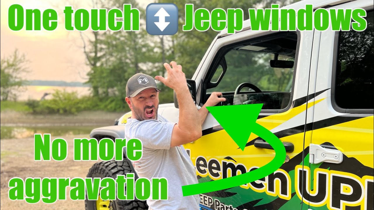 Frustrated with Manual Window Controls in your Jeep?? Upgrades Needed! YouTube