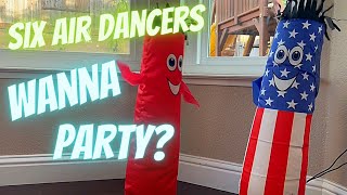 SIX AWESOME AIR DANCERS | THEY WANNA PARTY