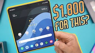 This Phone FOLDS but at What Cost? Samsung Galaxy Z Fold 5 Impressions!