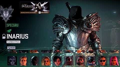 New Warzone Operator INARIUS Menu Animation and Voicelines