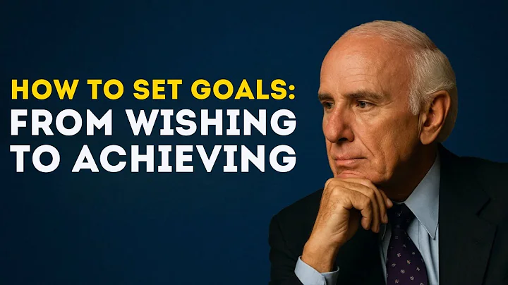 How to Set Goals From Wishing to Thinking - Jim Rohn - Best Motivational Speech
